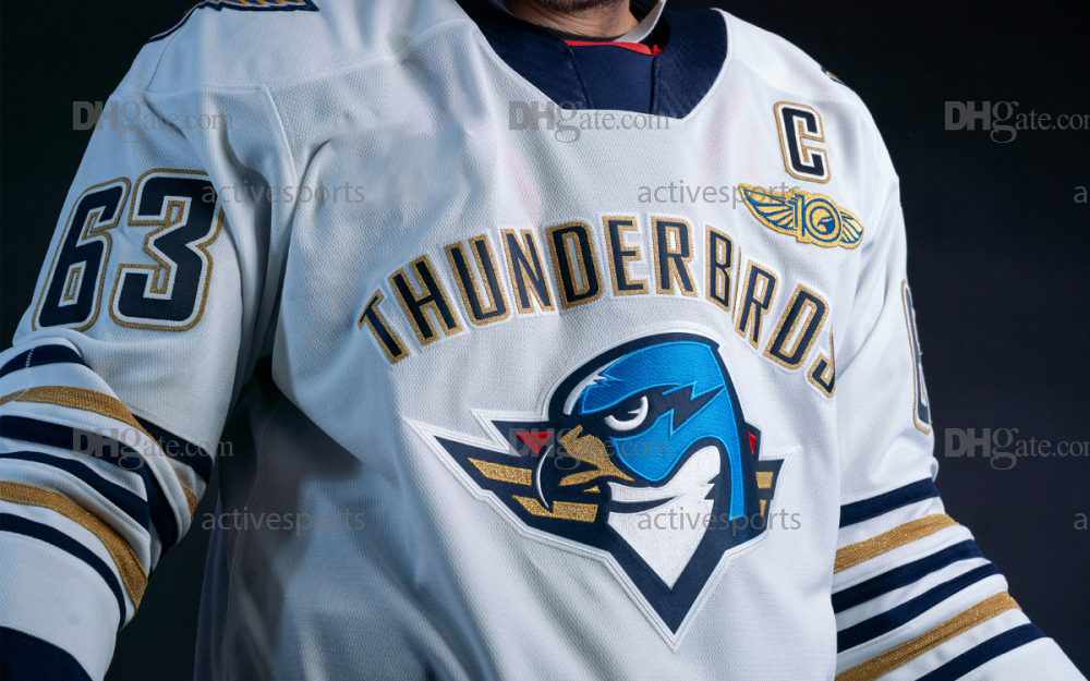 Mens Womens Youth Springfield Jerseys Matthew Peca Matt Luff Hugh McGing Stitched Name Number Hockey