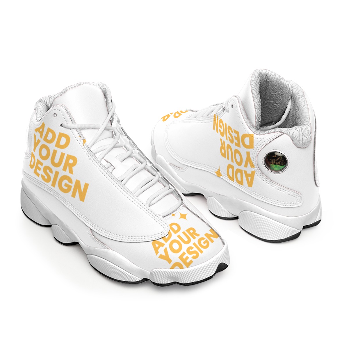 DHgatepod Men's Thick Sole Arc Basketball Shoes - PU Upper & Rubber Outsole, Slip-Resistant, Shock-Absorbing for Outdoor Sports, All Seasons