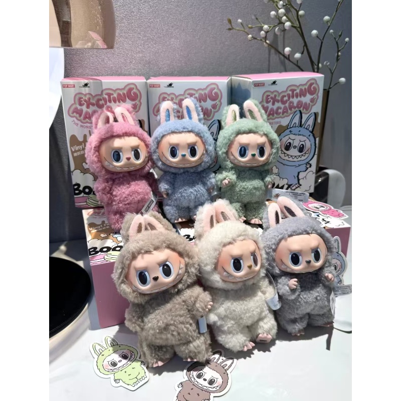 Labubu doll, blind box toy V4 V3 V2 V1 series Monsters Big Into Energy Series plush toy gift box