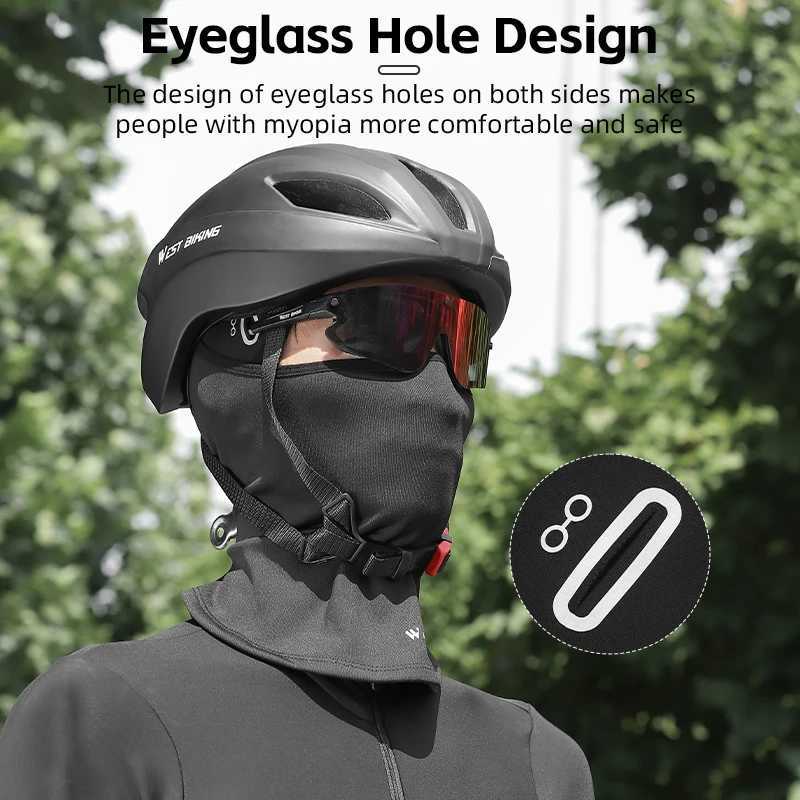 WEST BIKING Winter Cycling Mask Aumtumn Winter Warm Full Face Mask for Bicycle Motorcycle Windproof Sports Headgear Equipment Z250926