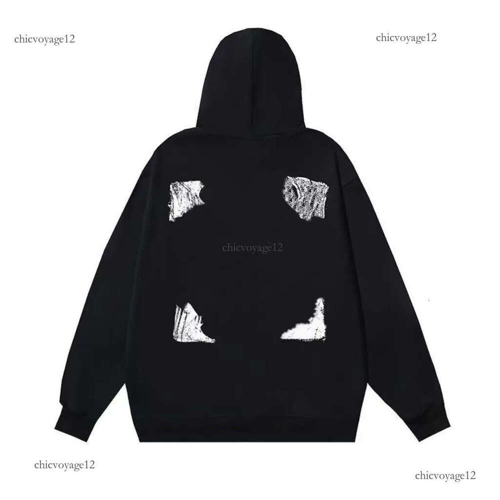 off whitehoody Graphic Hoodie: Pink Spider Design off white - High Quality Pullover Sweatshirt for Men & Women f43