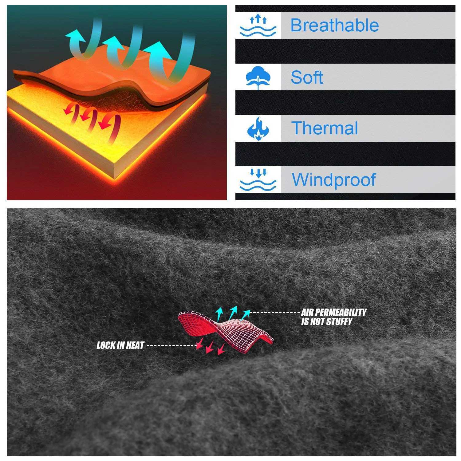 Winter Fleece Balaclava Thermal Full Face Mask Windproof Cycling Sports Hood Hiking Ski Bicycle Snowboard Neck Warmer Scarf Men Z250926