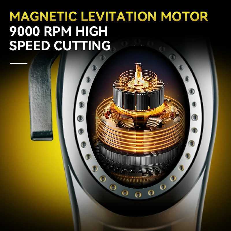 Kemei Trimmer Professional Hair Trimmer DLC Blade Haircut Machine 9000 RPM Magnet Motor Trimmer Electric Clipper for Men KM1767 R250926