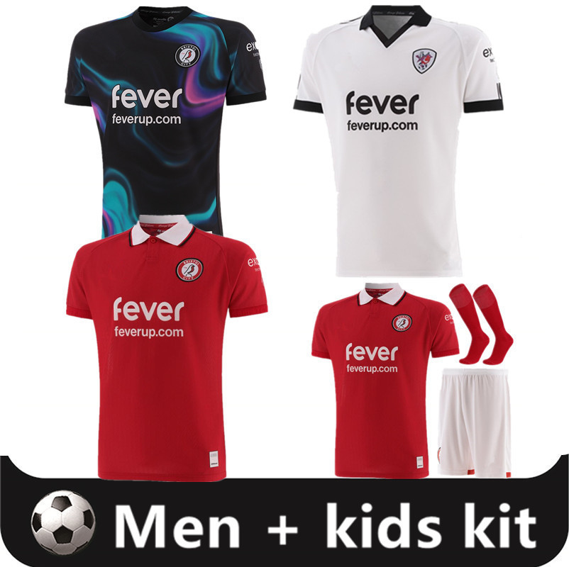 25 26 Bristol Citys soccer jerseys 2025 2026 men kids kit home away Football Shirts Uniforms 16-2XL