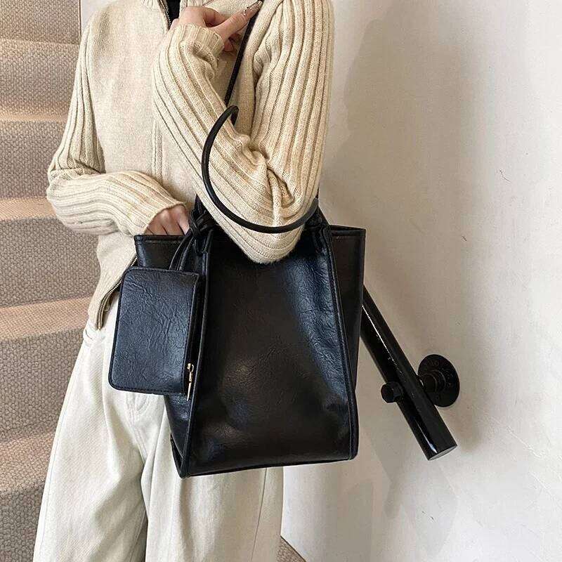 PU Leather Underarm Bags For Women Winter Y2k New Trend Designer Females Fashion Shoulder Bag Handbags suotong2509