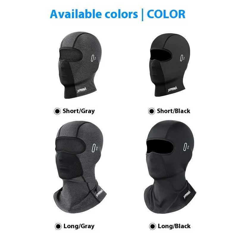 jepozra Motorcycle Balaclava Breathable Ice Silk Full Face Mask Outdoor Sports Cycling UVProtection Headgear for Men Women Z250926