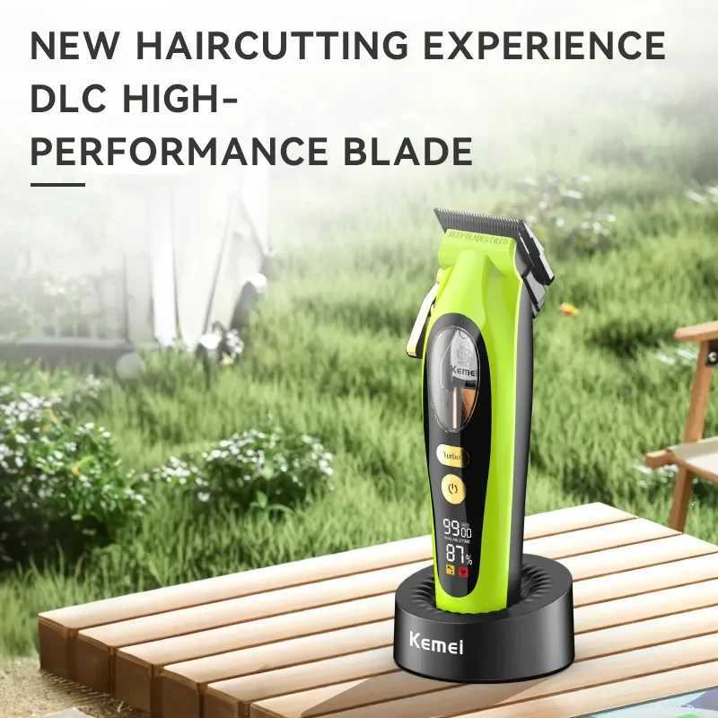 Kemei KM2035 10W Big Power Electric Hair Clippers KM2281 Rechargeable Trimmer KMTX7 Dry And Wet Shaver For Men Cordless Kit R250926