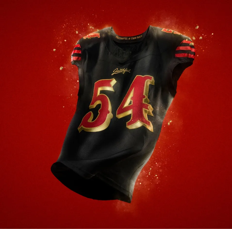 23 Christian McCaffrey Custom 2025 Rivalries jersey Warner Pearsall Juszczyk FAITHFUL Robinson Jr. Football Jerseys