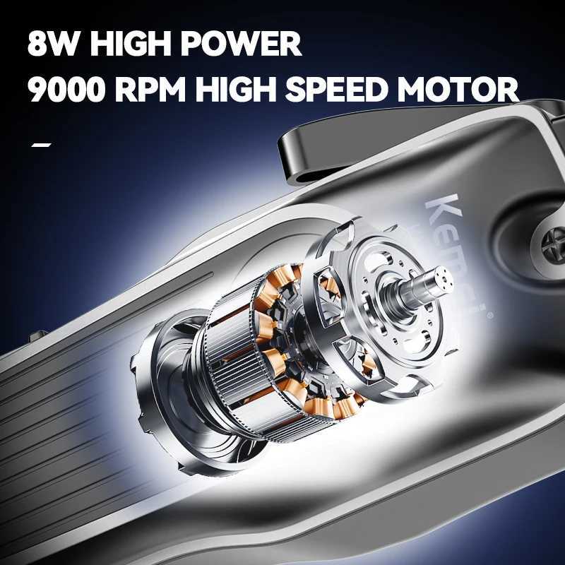 Kemei 1699 Electric Shaver Hair Cutting Machine Wireless Hair Clipper Professional Precision Adjustment Trimmer for Barber Shop R250926