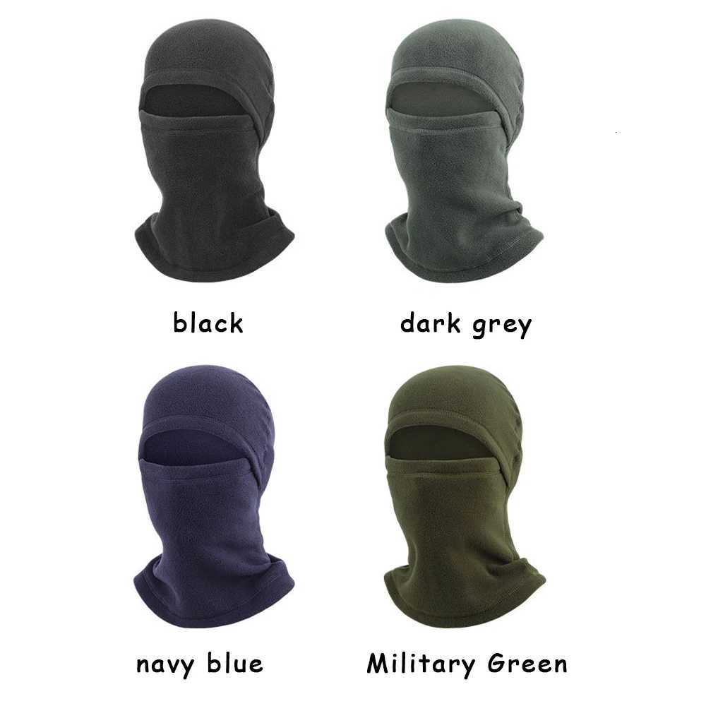 Winter Warm Outdoor Riding Full Face Mask Covers Balaclava Fleece Motorcycle Fishing Skiing Face Mask Warm Windproof Cover Hat Z250926