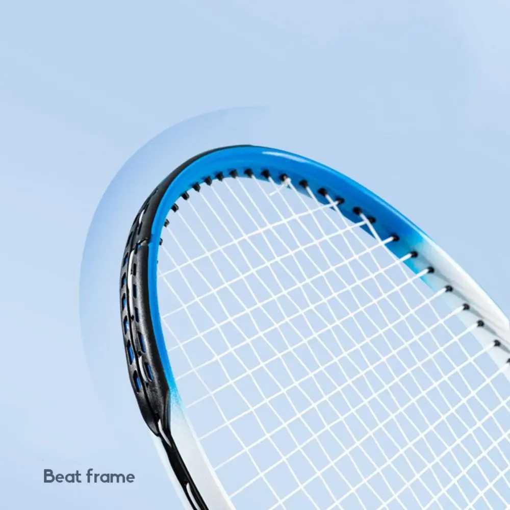 Single Tennis Racket Set for Kids Portable Lightweight Tennis Trainer Rebound with Carry Bag 23inch Sports Game Toys Outdoor J250926