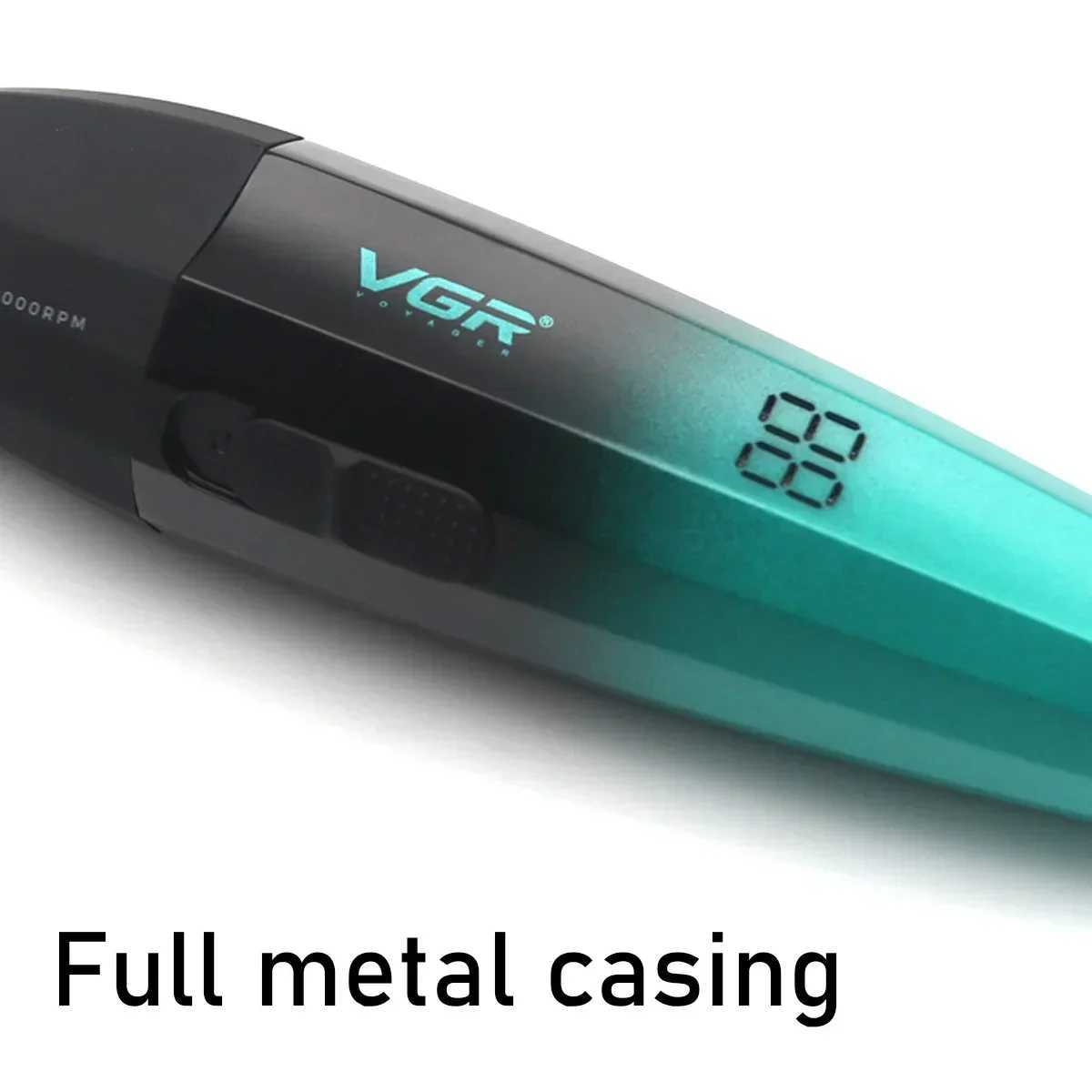 Professional Clipper 9000RPM DLC TBlade 2000mAh Battery USB Interface Wireless Gradient Trimmer for Baber Haircuts R250926