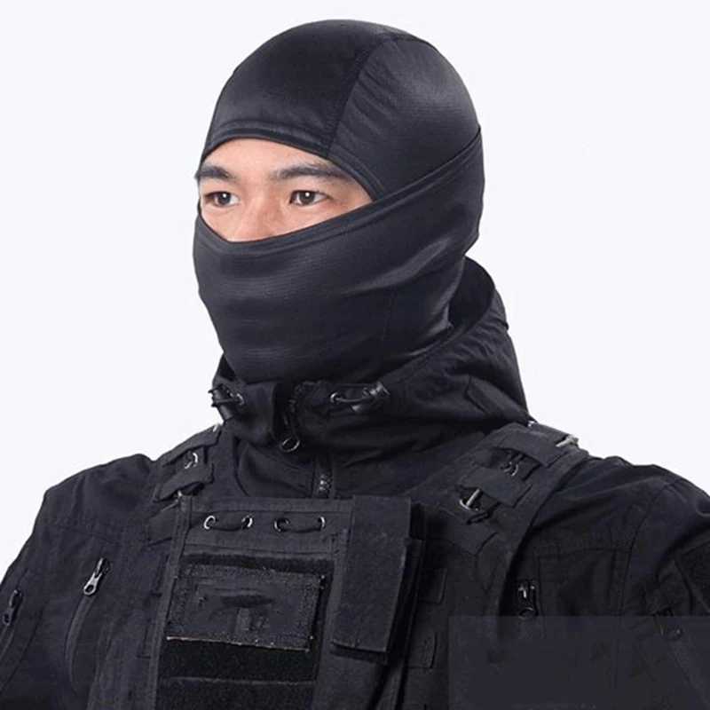 Autumn Winter Neck Warmer Thermal Motorcycle Balaclava Moto Mask Waterproof Ski Masks Windproof Elastic Fleece Face Shield Z250926