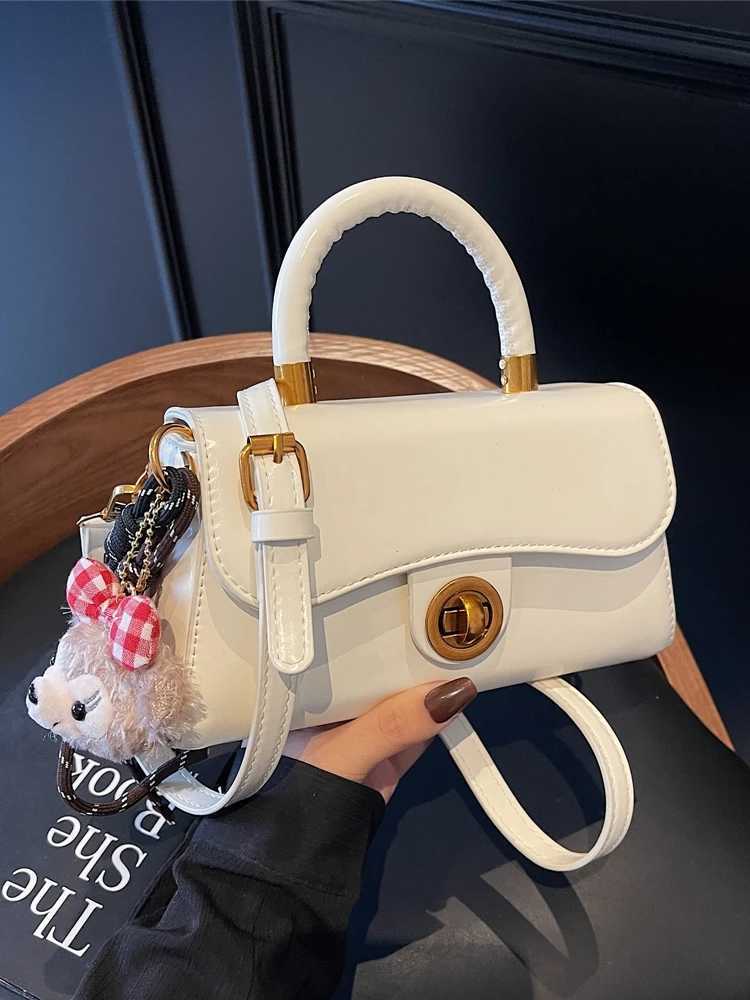 Casual Chic Small Square Bag Womens Crossbody Handbag Versatile Soft PU Leather Faionable Trendy Handbag for Young Women Z250926