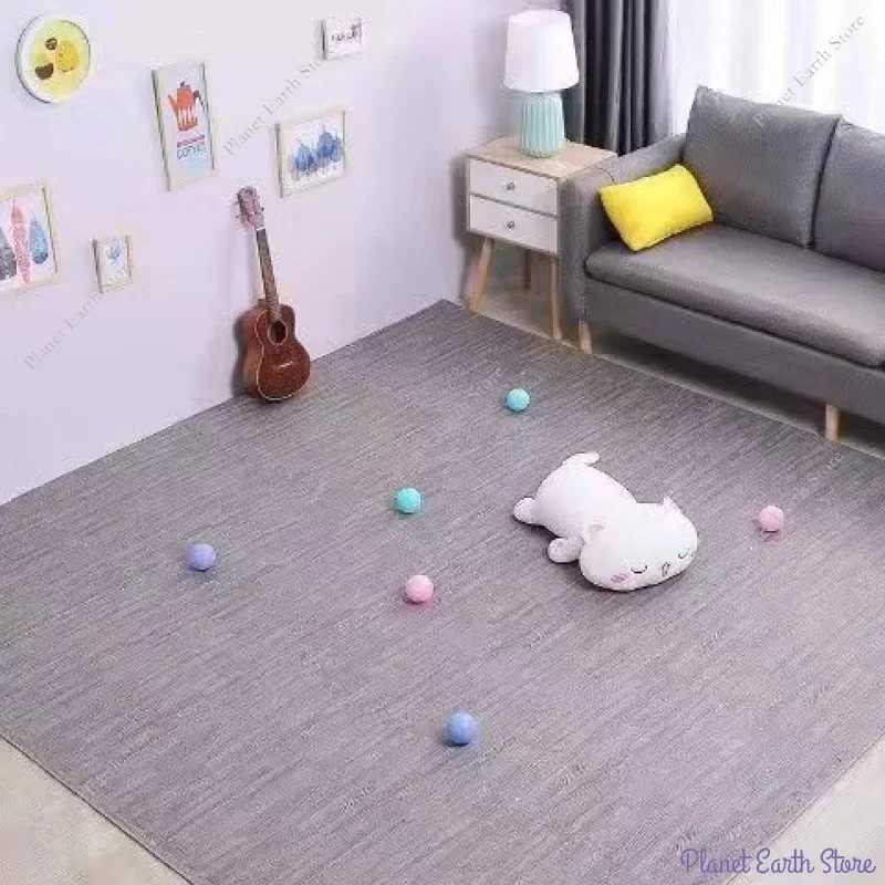 1020Pcs Wood Grain Puzzle Floor Foam Carpet Bedroom Splicing Mat Baby Sports Play Mat Decorative Carpet Exercise Tiles 3030cm C250926