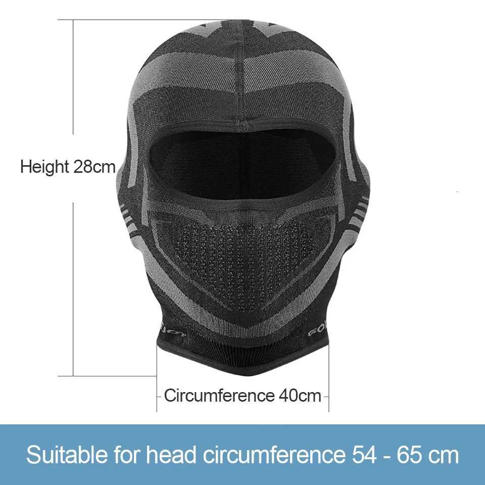 GTUBIKE Winter Cycling Balaclava Windproof Thermal Warm Outdoor Bicycle Motorcycle Face Mask Breathable Helmet Liner Scarf Z250926