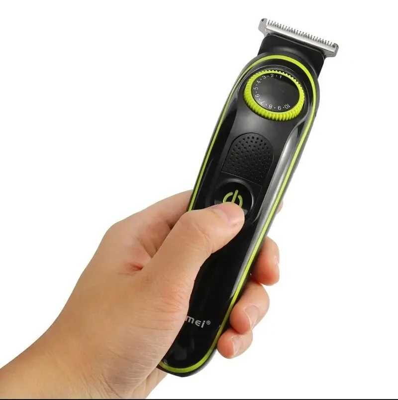Kemei KM696Electric Hair Clipper Multifunctional Trimmer For Men Electric Shaver For Mens Razor Nose 5 In1Professional Trimmer R250926