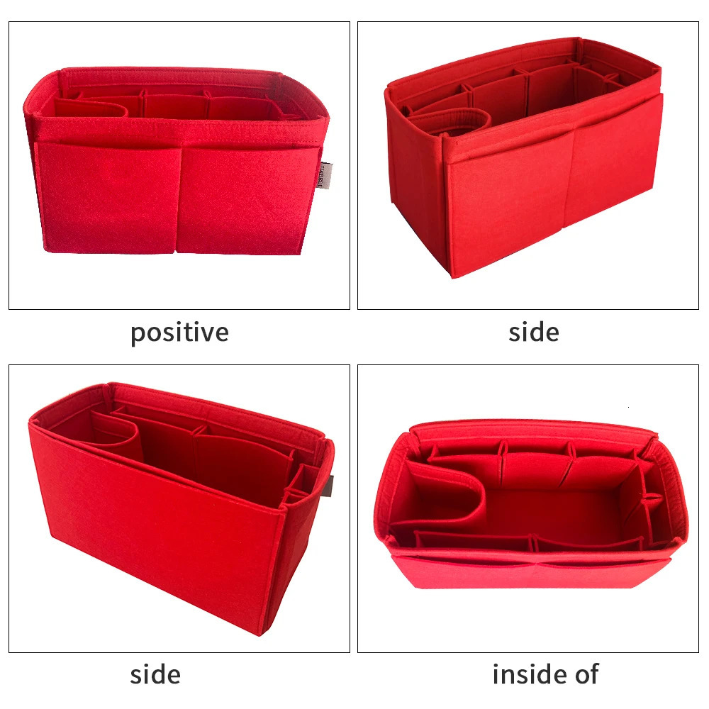 For Keepall 45 50 55 60 Purse Organizer Insert Felt Makeup Linner Bag Handbag Tote ShaperTravel Bag Organization Han 250922