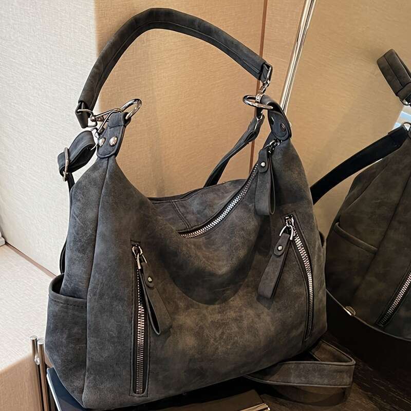 Large Capacity Women, New Crossbody with Quality Texture, Niche Style College Students, Single Shoulder for Commuting, Tote Bag