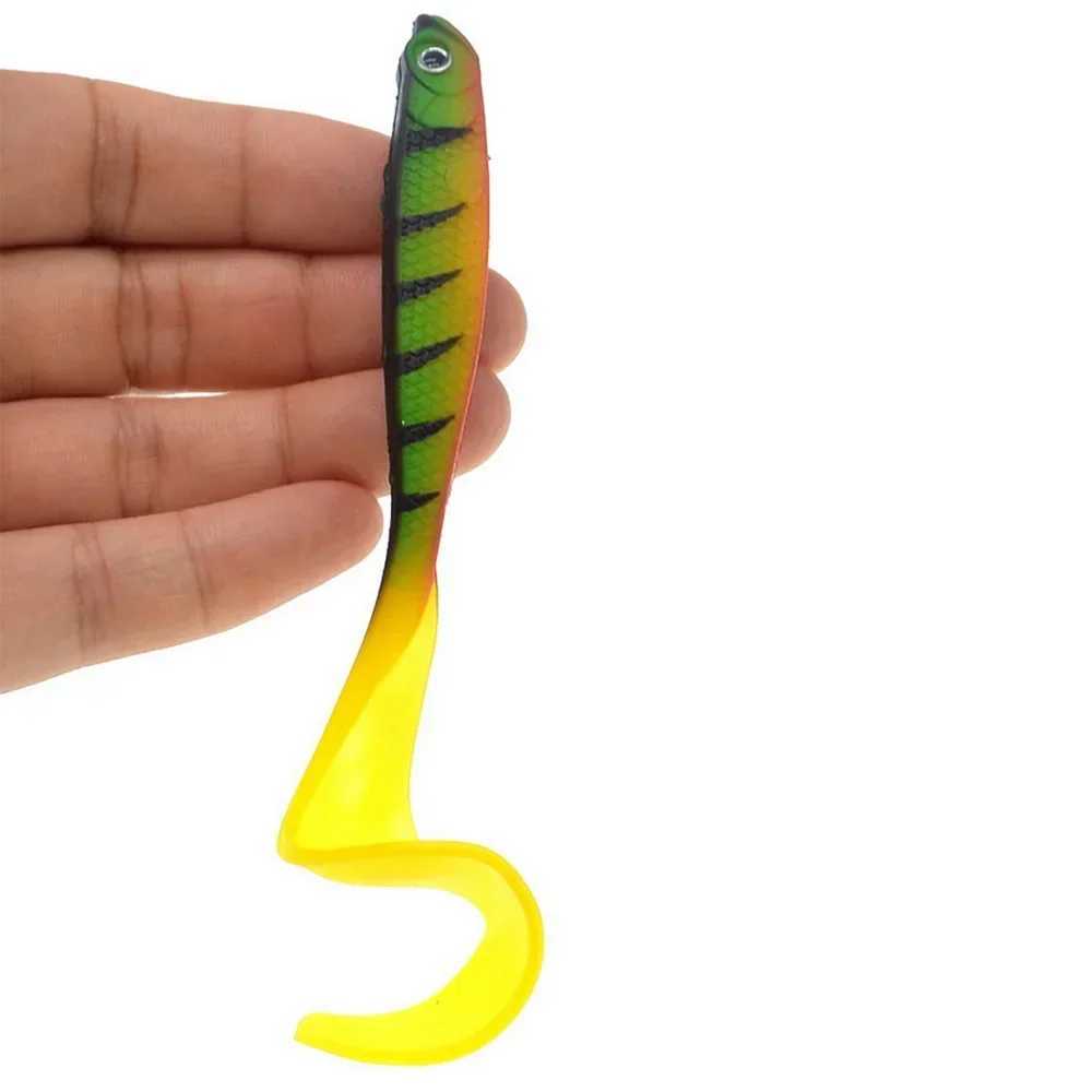 Fishing Lure 125mm 55g Swimbait Shad TTail Soft Bait Artificial Silicone Lures Bass Pike Fishing Jigging Wobbrs W250926