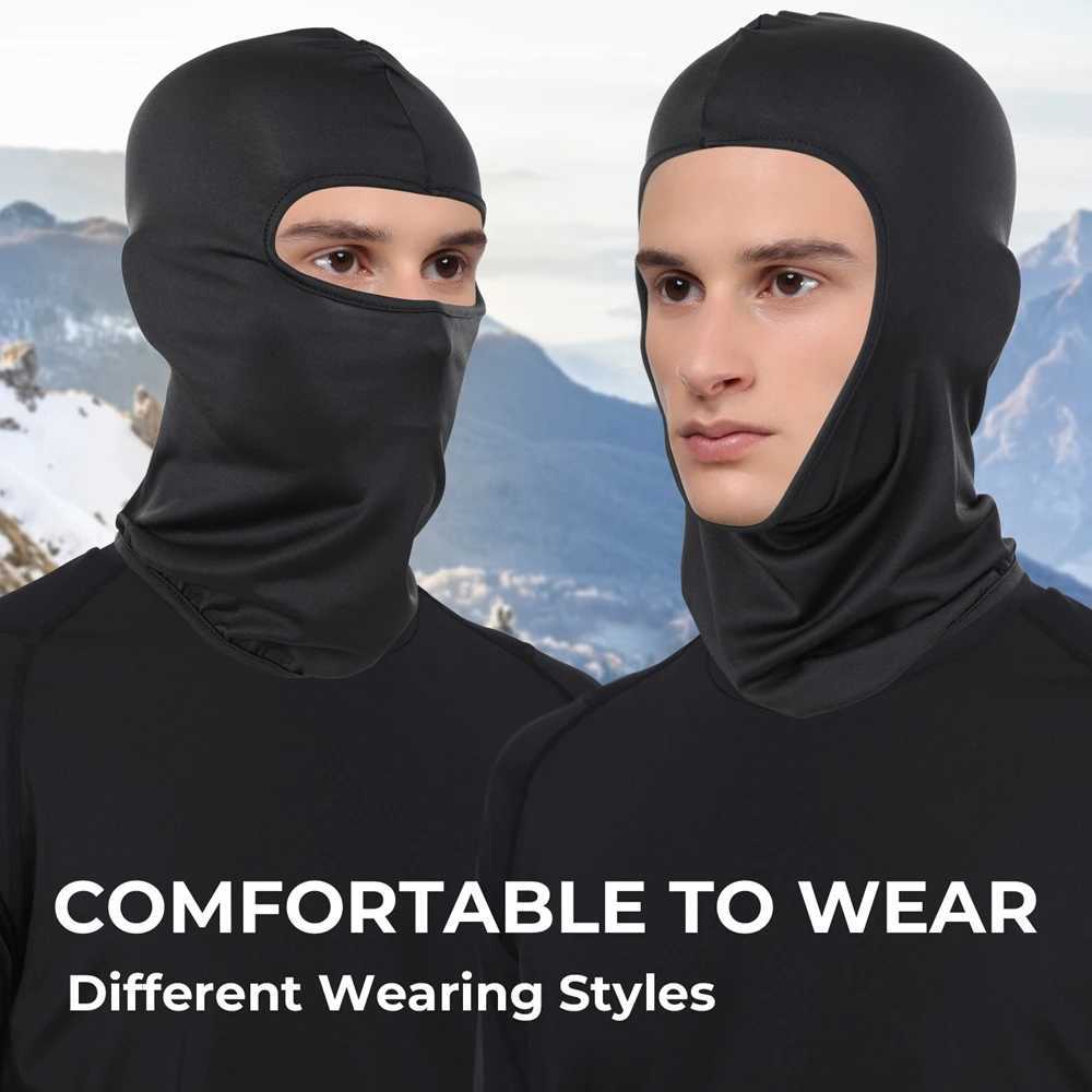 Motorcycle Balaclava Quickdrying Full Face Mask AntiUV Motocross Motobike Racing Helmet Liner Windproof Scarf MTB Headgear Men Z250926