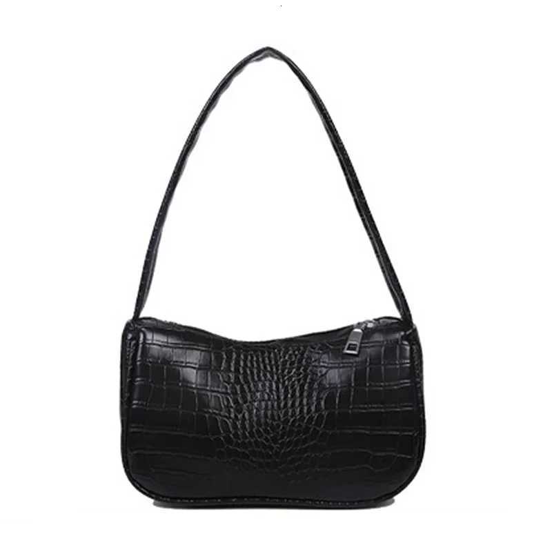 Mini Bag for Women 2023 Crocodile Skin Pattern Small Shoulder Bag Black Beige Brown Blue Purple Pink Green Sac Femme Bolso Mujer Z250926