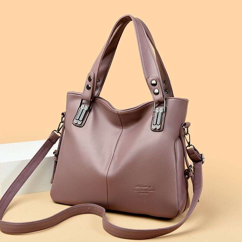 High-End New Women's Large Capacity Multi-Pocket Underarm Shoulder Crossbody Bag