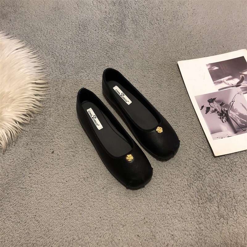 Flat Ballet for Designer Bags Women 2025 New French Style Spring and Autumn Loafers Gentle Evening Shoes