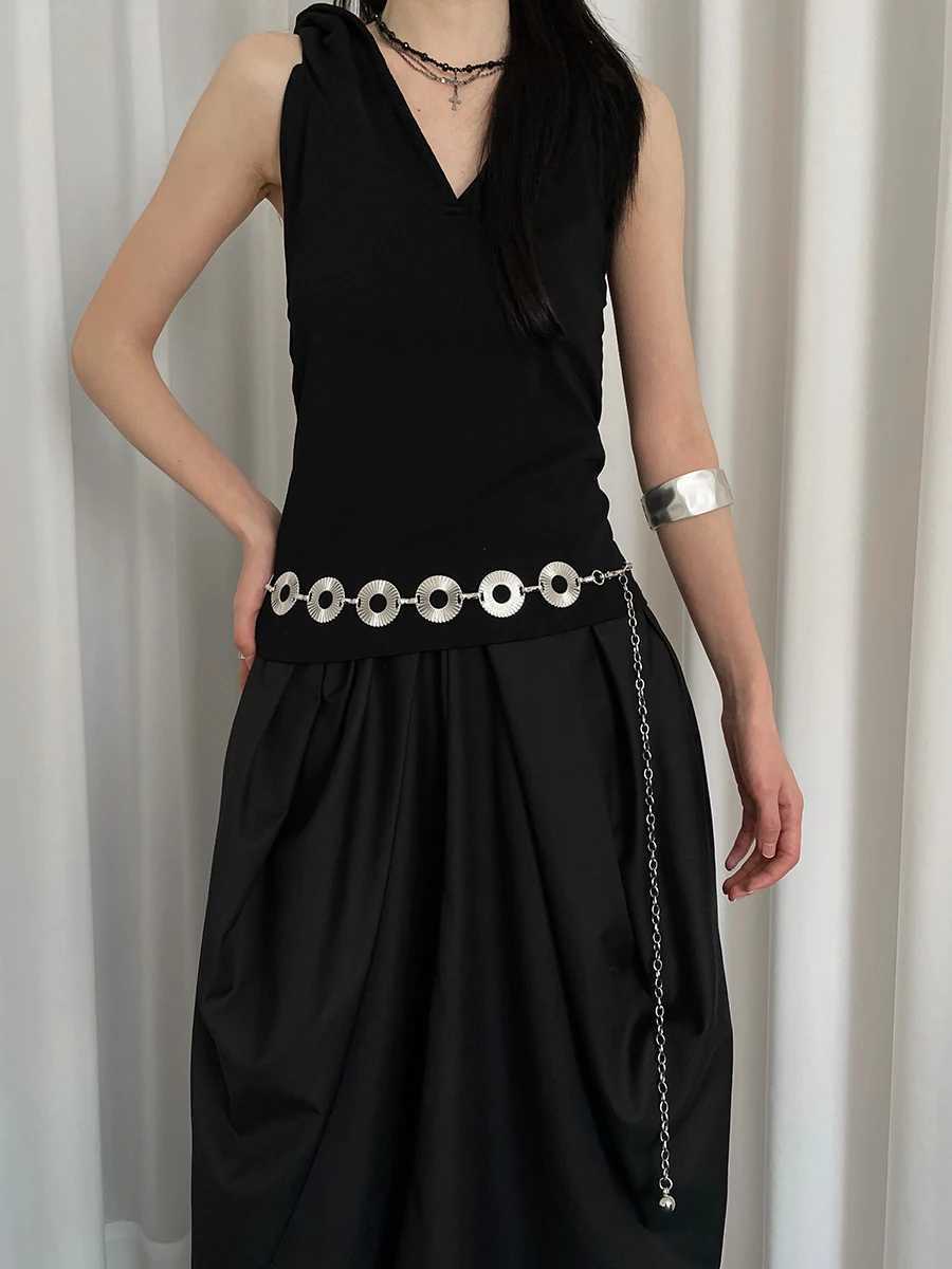 Fashionable Metal Hoop Waist Chain For Women New 2025 Style Versatile With Dresses Belts And Chains To Accentuate The L250926