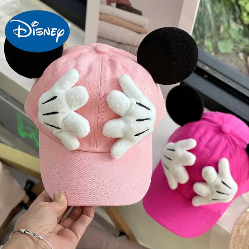 Disney Outdoor Travel and Holiday Sunscreen Sunshading Duck Tongue Cap Men and Women Fashion Leisure Mouse Ears Baseball Cap H250926