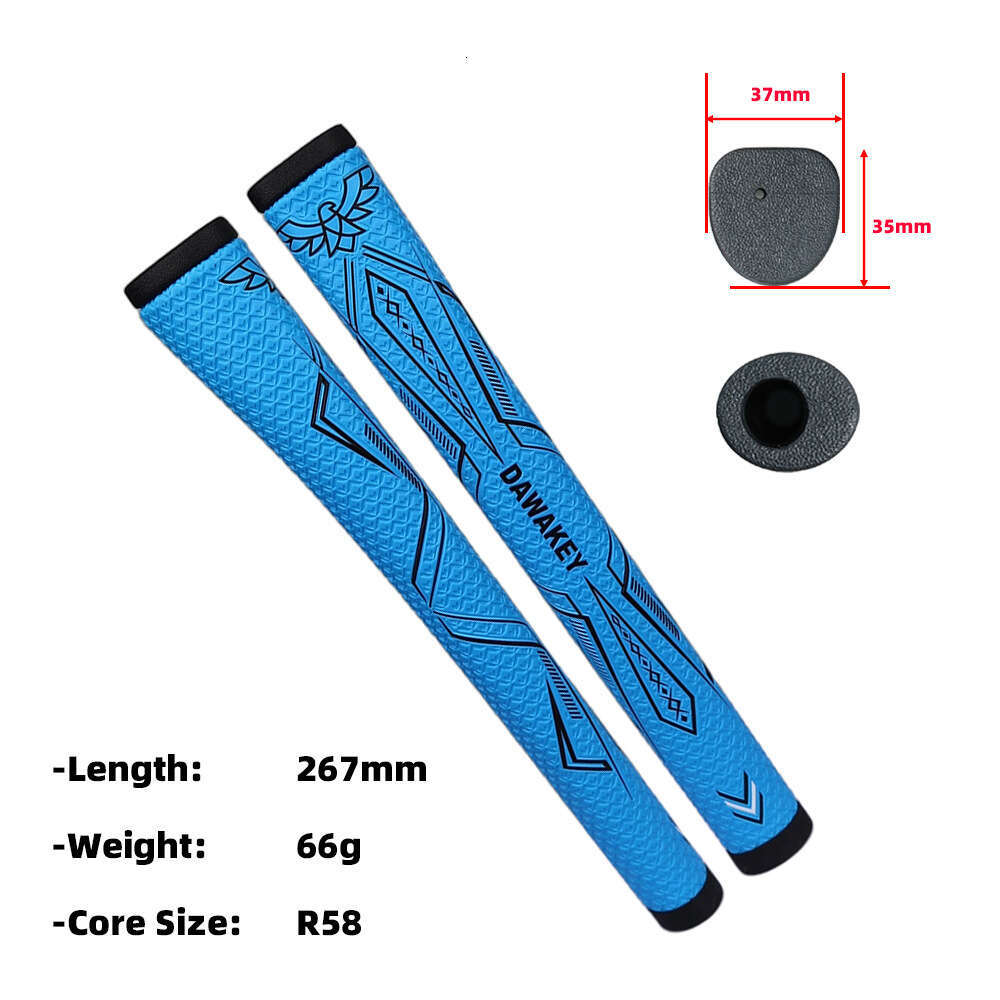 2 Degree Offset Golf Club Grip Universal Putter PU2.0 Multi-Color Ultra-Light Anti-Slip