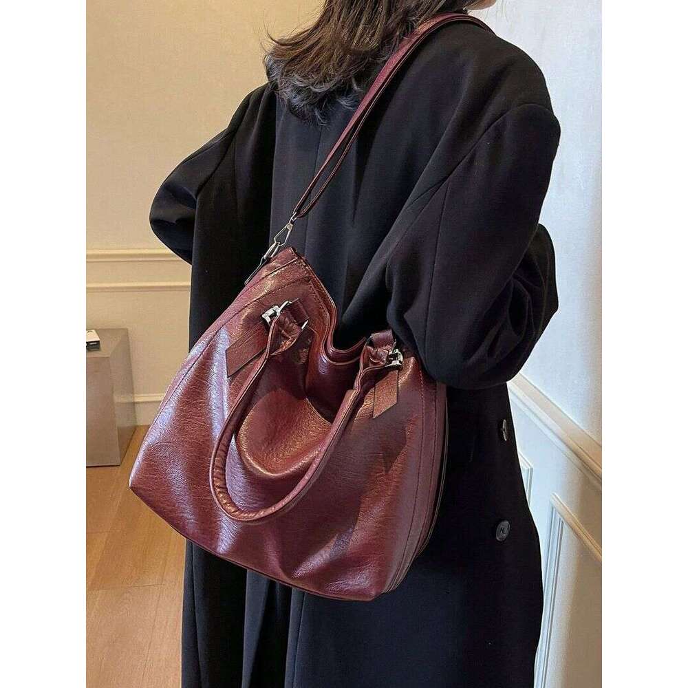 Women's New Casual Soft Shoulder Bag
