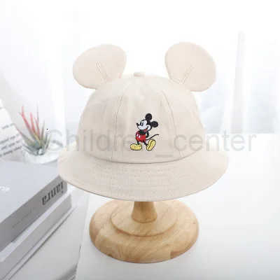 Disney Childrens Summer Hat cute Boys Sun Cap Girls Fisherman Hat Summer Baby Hats for 03year H250926