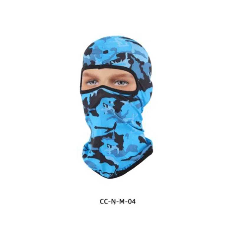 Camouflage Head Scarf Outdoor Riding Lycra Windproof Sunscreen Dustproof Full Face Mask Hiking Scarf Tactical Mask Z250926