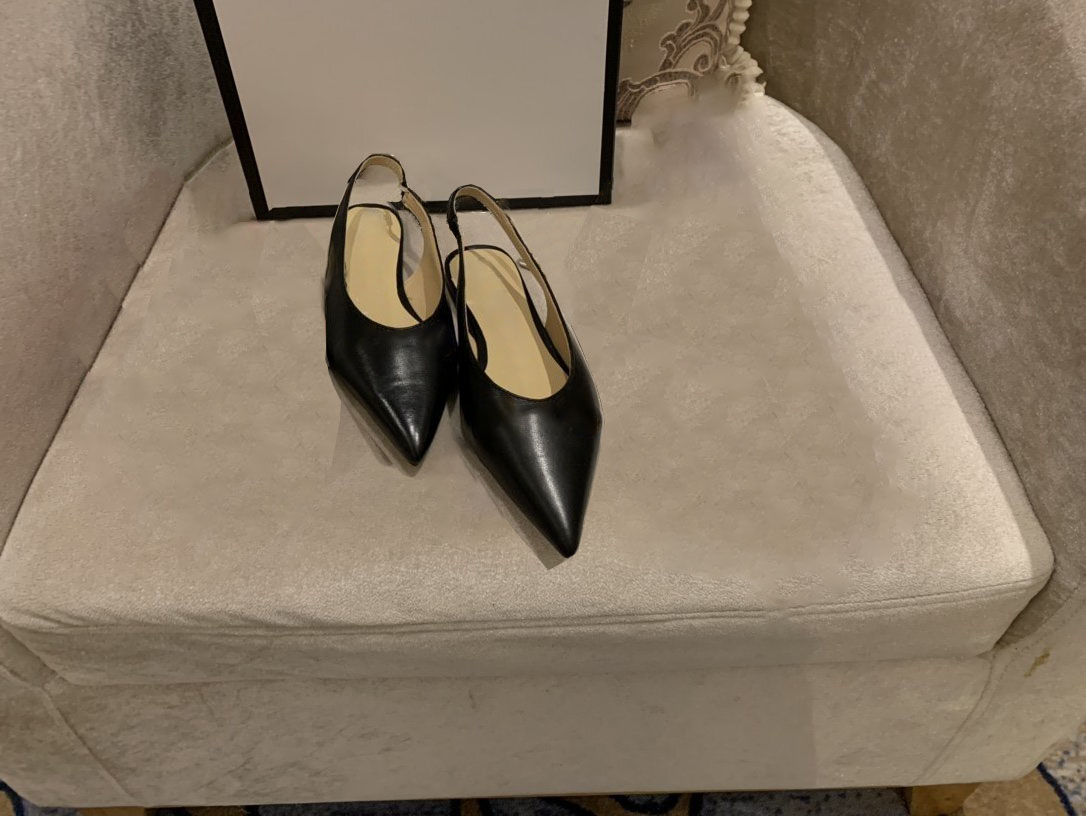Spring sandals, new small high heels, spring shoes, pointed shoes, stiletto heels, light sexy shoes, professional shoe gift boxes