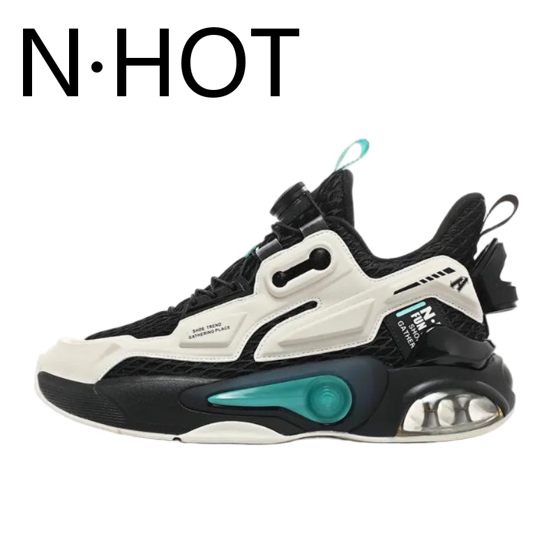 NHOT New Designer Outdoor Sports Shoes Luxurious Air Cushion Fashionable Running Shoes Trendy Anti Slip And Wear-resistant Leather Casual Shoes
