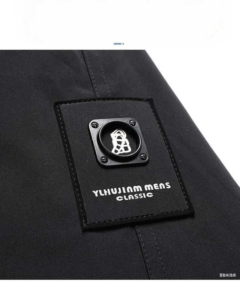 Hooded White Duck Down Jacket 2025 Winter Thick Warm Simple Coat Mens Outdoor Casual Multi Color Sizes Available W250926