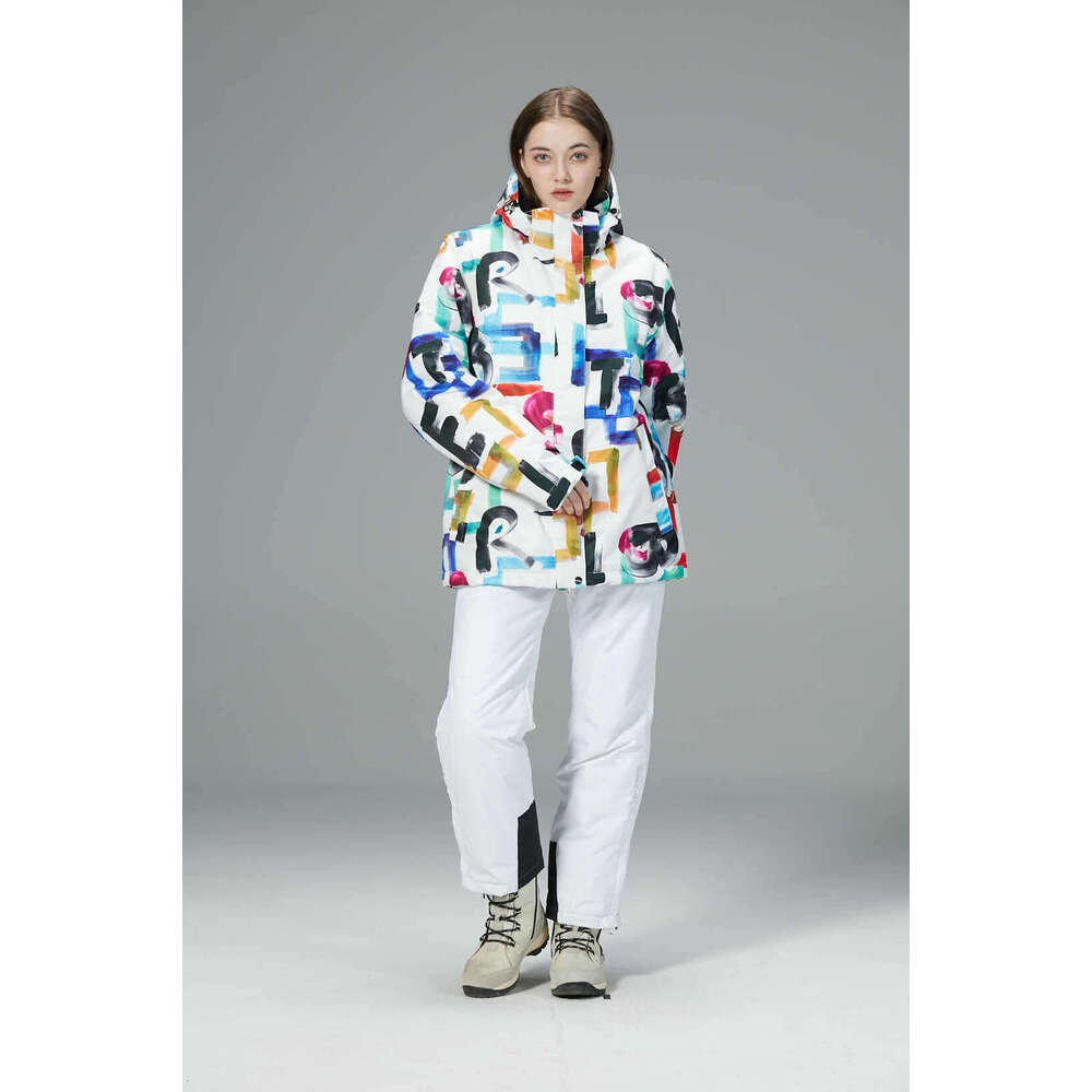 Snowsuit Double Board Windproof Waterproof Outdoor Skiing Warm Freestyle Ski Jackets