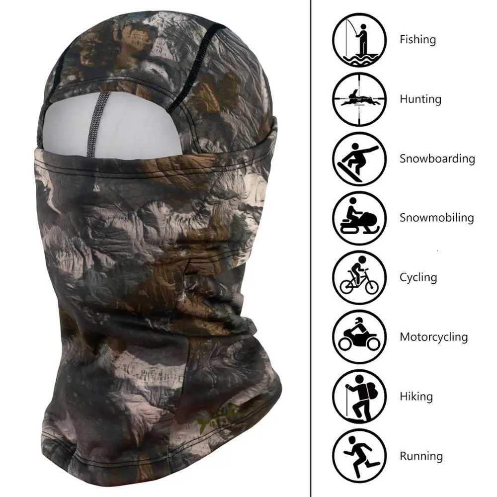 Bassdash Winter Balaclava Ninja Hood Mens Womens Fleece Ski Neck Gaiter for Cold Weather Fishing Hunting Cycling Hiking Z250926