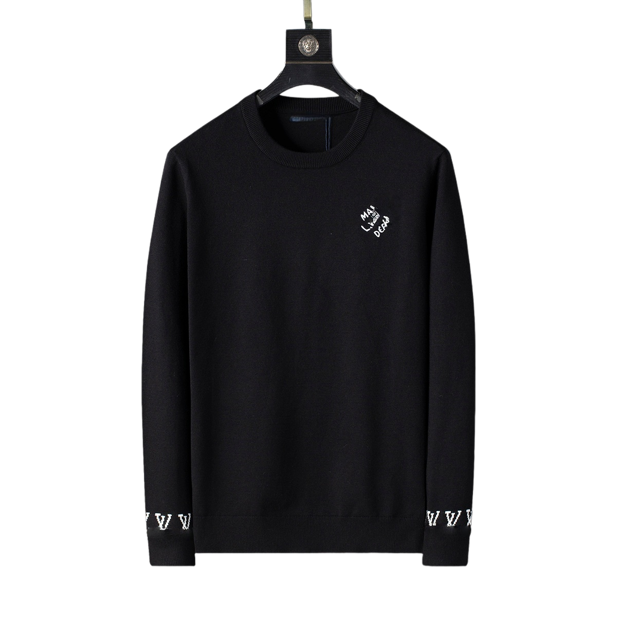 classic Knitted sweater Men sweater Top designer Luxury Casual Loose pull Pixel grid pattern Alphabet Mens and Women Sweaters pullover Long Sleeve Jumper