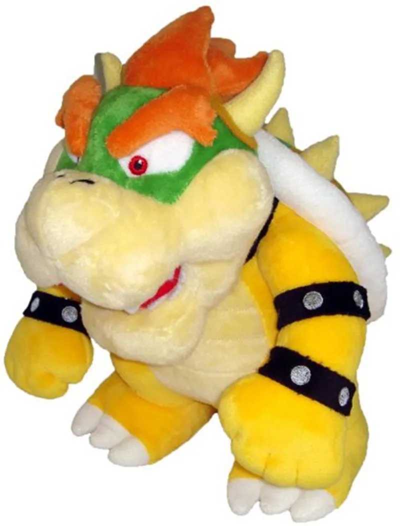 Funny Catoon Film anime 25cm Bowser dragon Soft Stuffed Plush Toy doll model baby kids best gift J250926