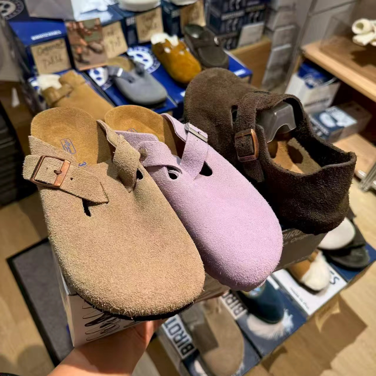 With Box Designer Clogs Sandals Clog Slippers Cork Flat Fashion Summer Genuine Leather Slide Favourite Womens Mens High Quality Beach