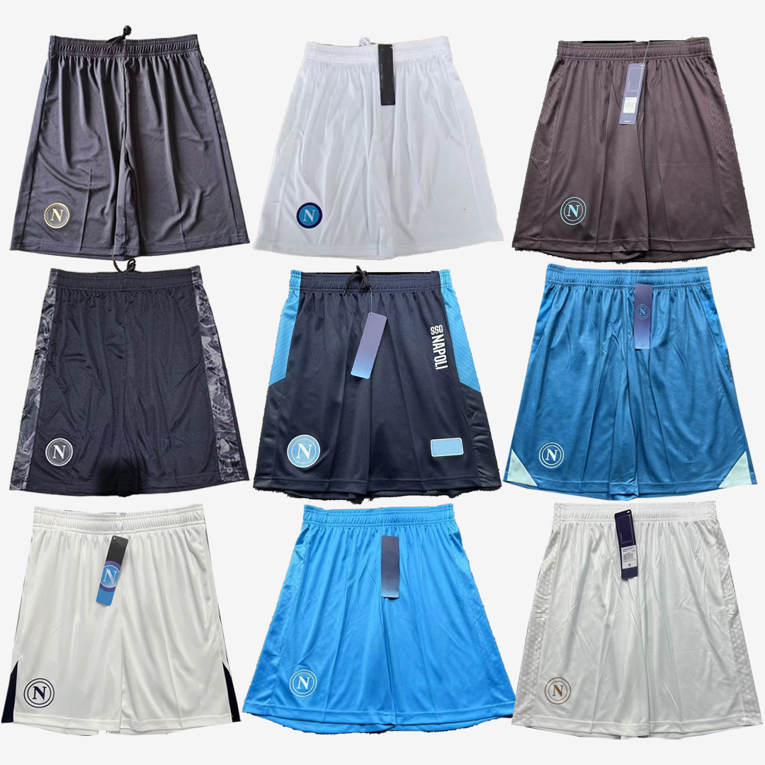 24 25 26 27 Napoli soccer shorts Naples 2024 2025 2026 2027 OSIMHEN MARADONA ZIELINSKI mens football pants goalkeeper uniform GK home away third fourth