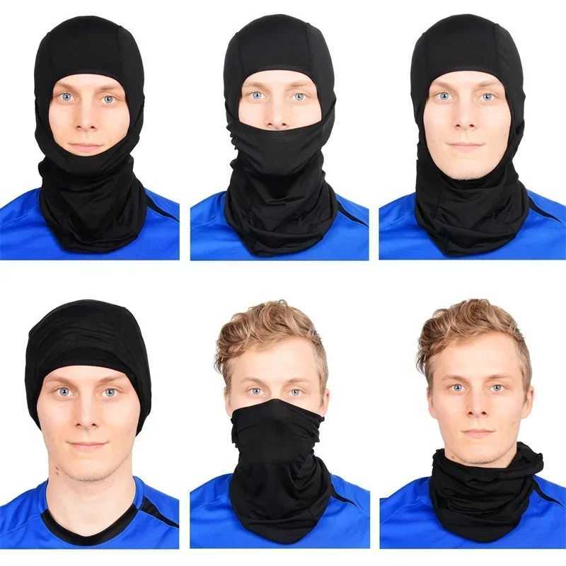 Motorcycle Balaclava Moto Full Face Mask Windproof Skiing Head Masks Tactical Motocross Cycling Biker Hood Men Helmet Summer Z250926