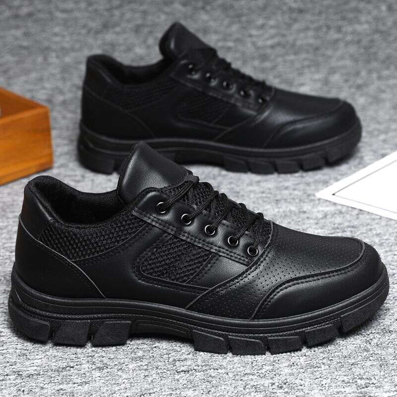 All 2025 New Waterproof Non-Slip Training free shipping Men's Casual Duty Black Dirt-Resistant Hot Work Brand Designer Fashion