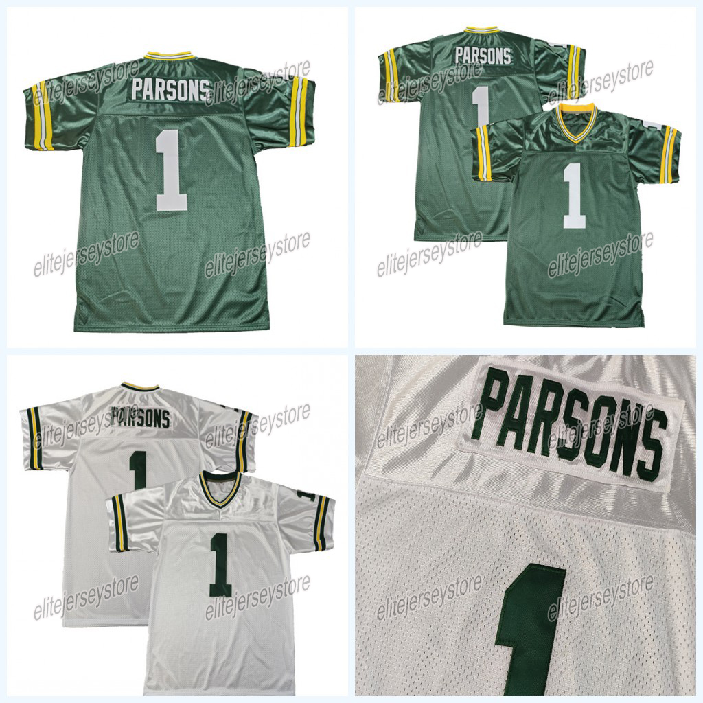 Personalized Custom Football 2025 New Jersey Micah Parsons Love Favre Matthew Golden Josh Jacobs Tucker Kraft Xavier McKinney Reed Romeo Doubs Cooper