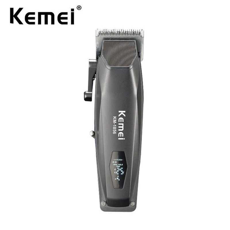 Kemei Professional Barber Hair Clippers USB Rechargeable Cordless Hair Trimmer Powerful Hair Cutting Grooming Machine for Men R250926