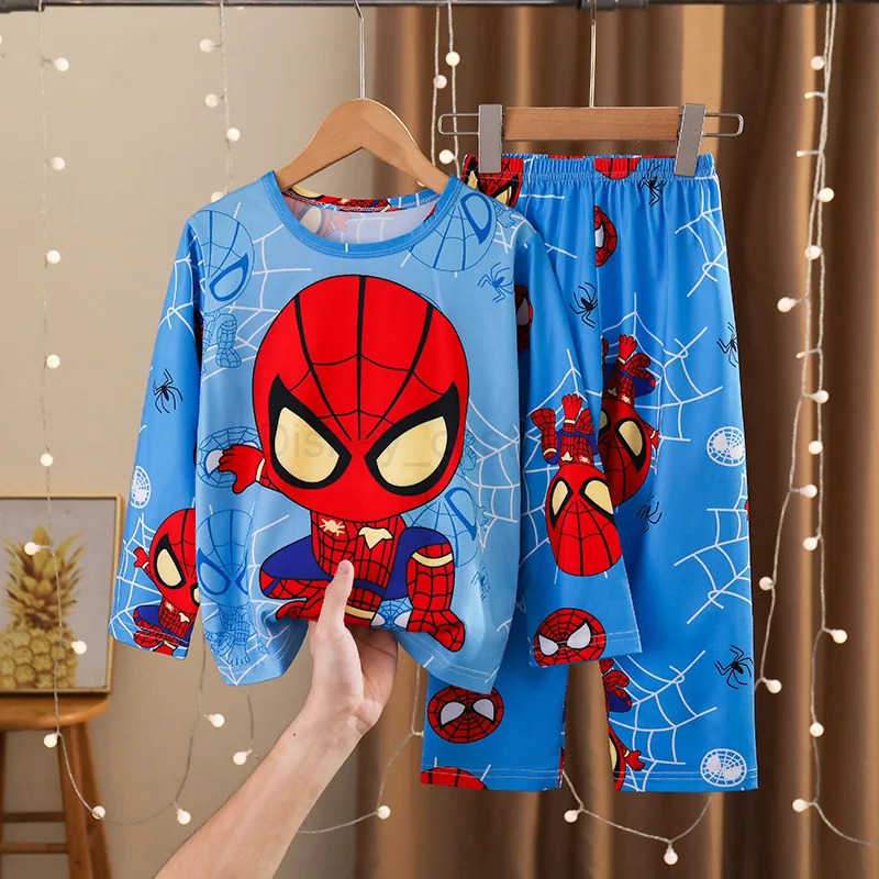 Disney Cars Kids Pajama Sets Trendy Adorable Cartoon Print Children Nightwear Set Comfortable Suitable Indoor Clothes Autumn H250926
