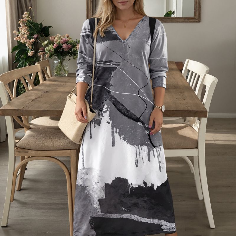 Versatile Casual Style: Feminine Plush Silk-Vest Collar Sweater Vest Dress Available in Multiple Sizes Including Plus-YL25391