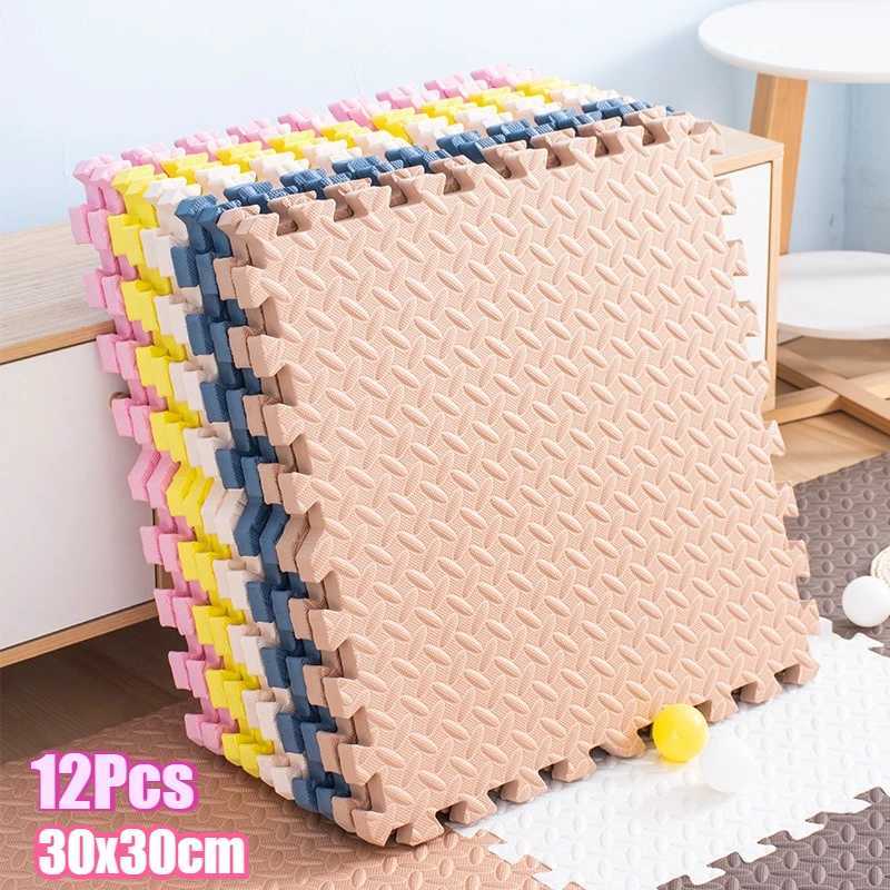 12Pcs Baby Puzzle Play Mat Soft Floor Mat Nonslip Waterproof Sports Mat for Childrens Room Home Floor Decoration Baby Gifts C250926
